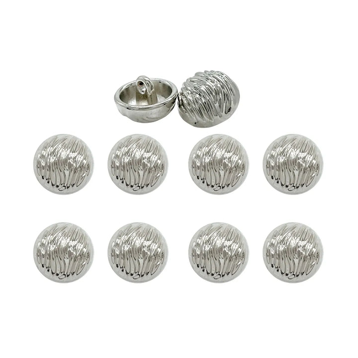 Metal Dome Buttons  for Shirts | 12mm(20L)
