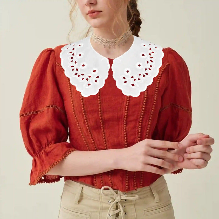 Stylish Peter Pan Collar