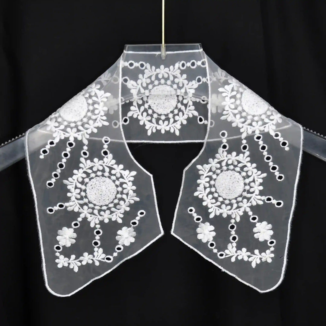 Detachable Embroidered Collar for Kids