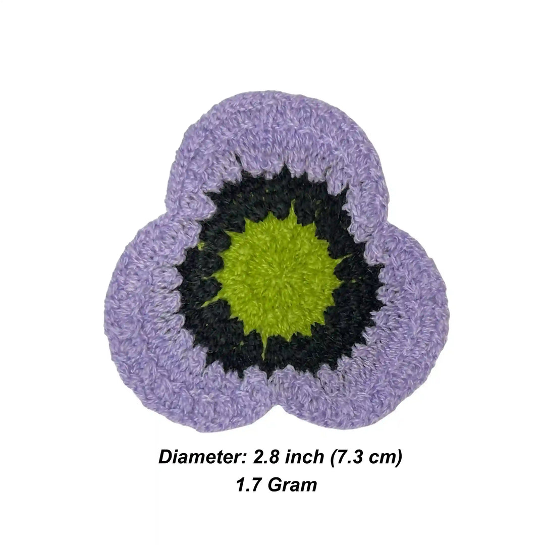 Floral Crochet Patch | 2pc