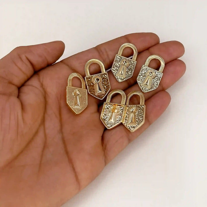 Decorative Padlock Shank Buttons | 28mm(44L)