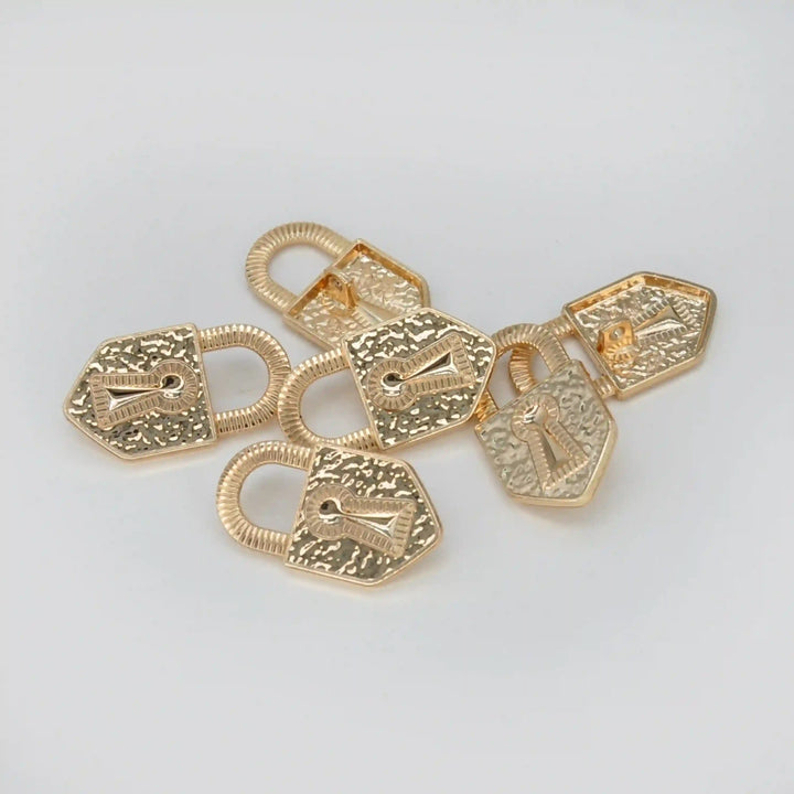 Decorative Padlock Shank Buttons | 28mm(44L)