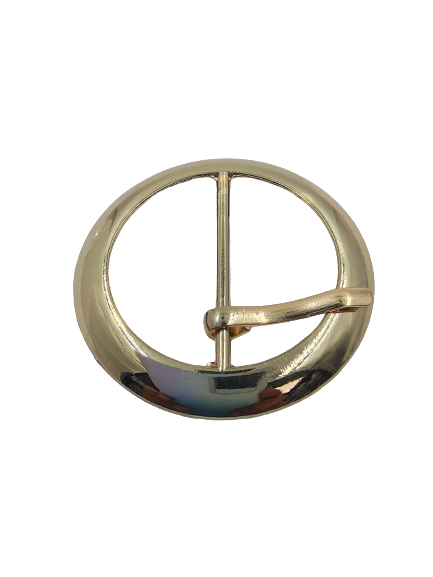 Fancy Alloy Glossy  Round Prong Buckles