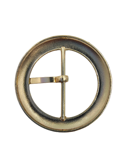 Fancy Alloy Glossy  Round Prong Buckles