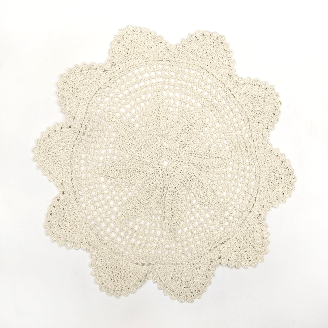 Sunburst Doily Crochet Patch