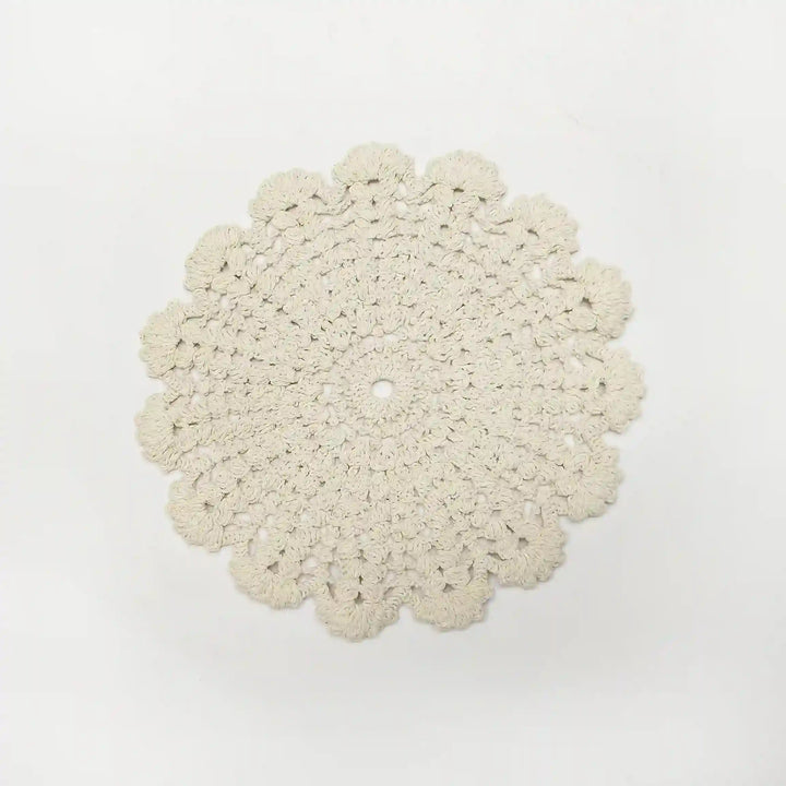 Cut Work Floral Style Cotton Patch