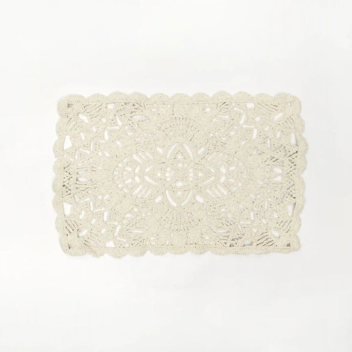 Rectangular Doily Appliqu Patch