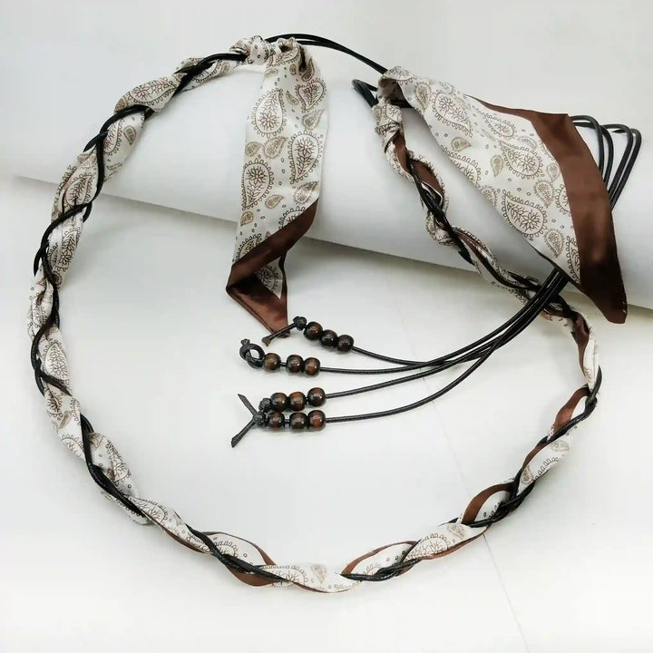 Two-Toned Braided Belt