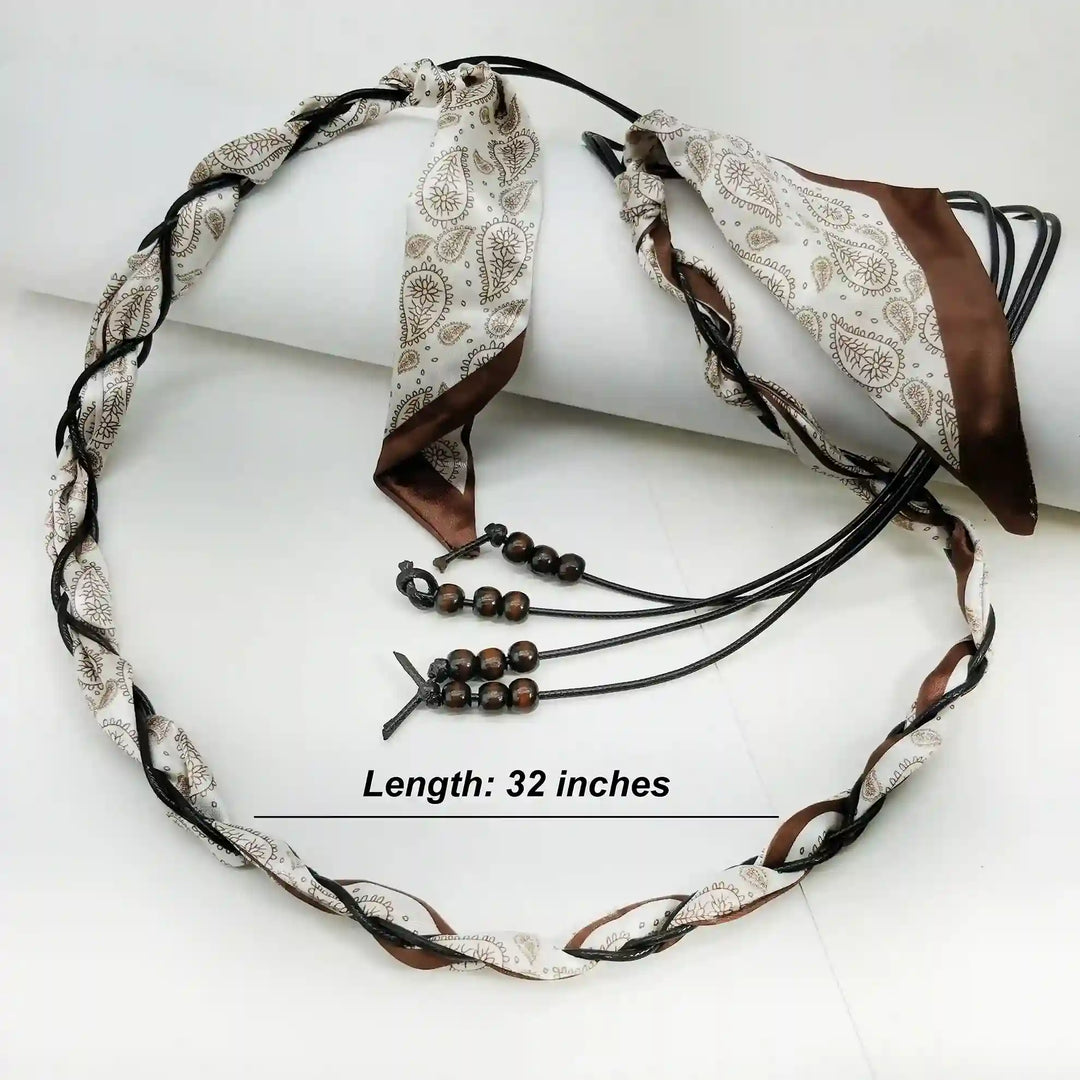 Two-Toned Braided Belt