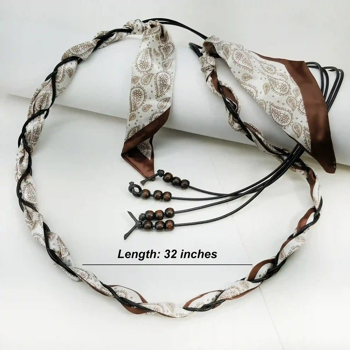 Paisley Style Scarf Belt