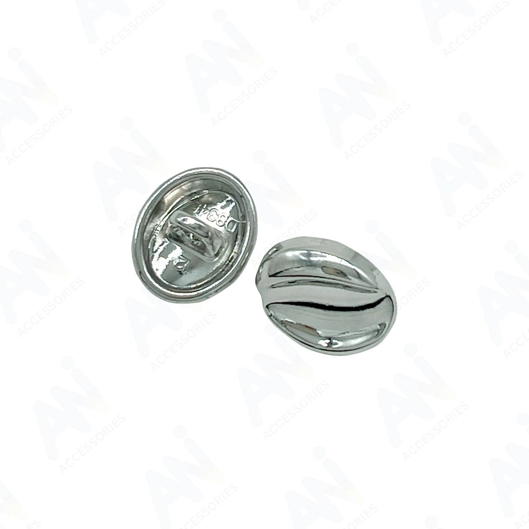 Modern Oval Button for Clothing and Crafts | 12mm(20L)