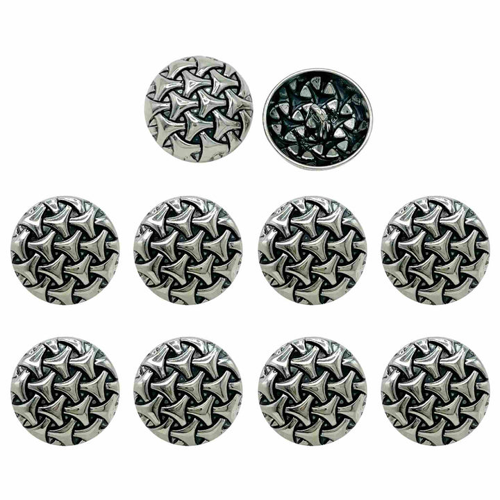 Infinity Metal Dome Buttons | 10mm, 18mm & 23mm