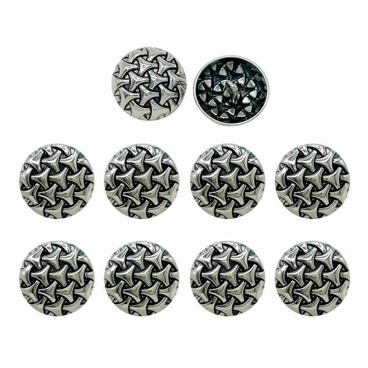 Infinity Metal Dome Buttons | 10mm, 18mm & 23mm