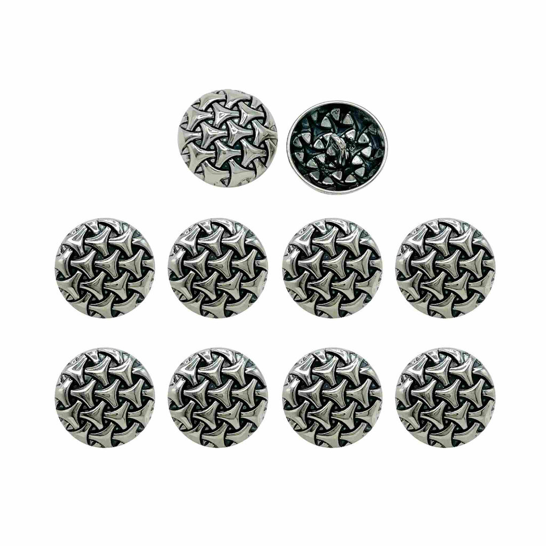 Infinity Metal Dome Buttons | 10mm, 18mm & 23mm