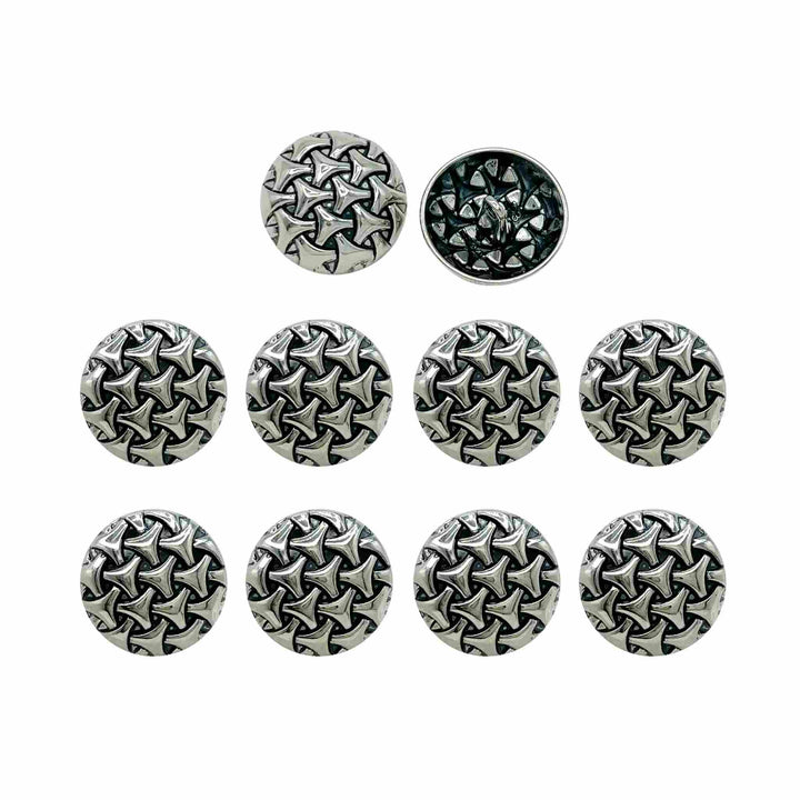 Infinity Metal Dome Buttons | 10mm, 18mm & 23mm