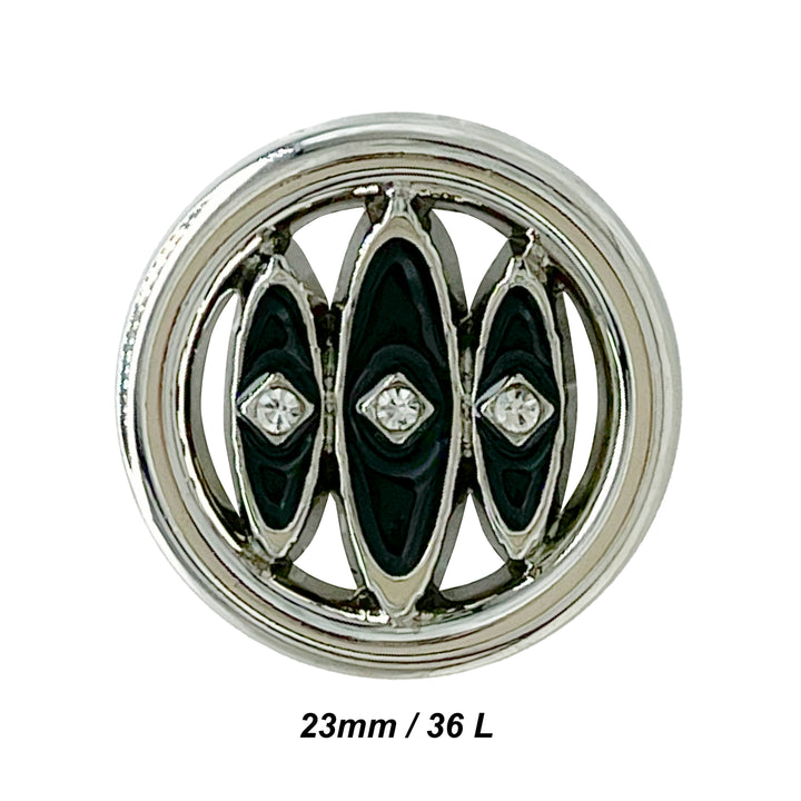 Inlay Design Metal Buttons