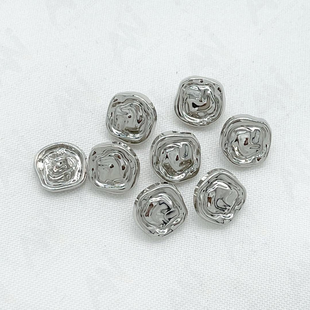 Organic Shape Metal Button