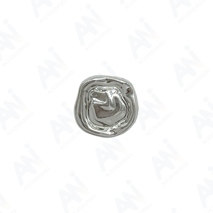 Organic Shape Metal Button