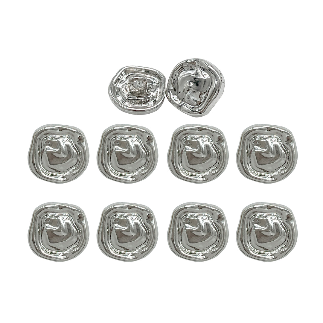 Organic Shape Metal Button