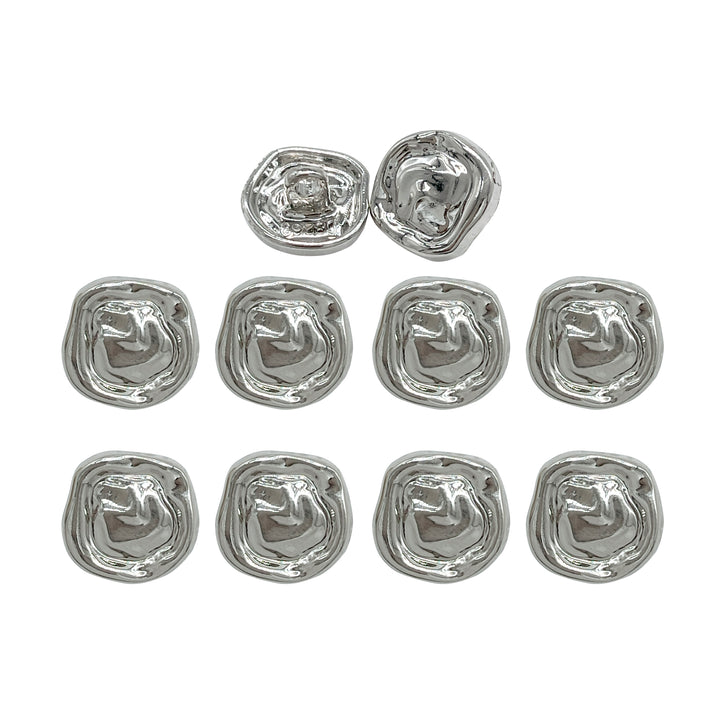 Organic Shape Metal Button