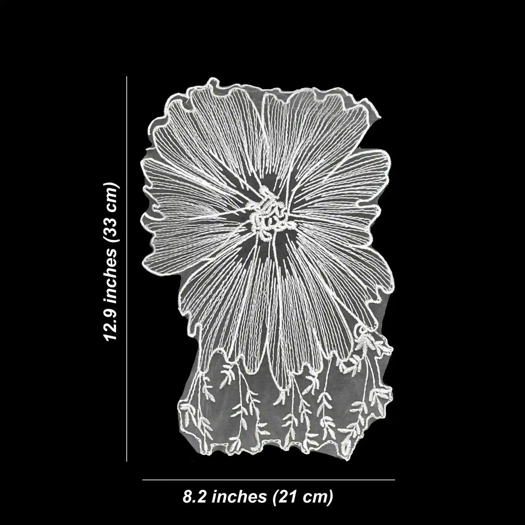 Organza Floral Style Patch