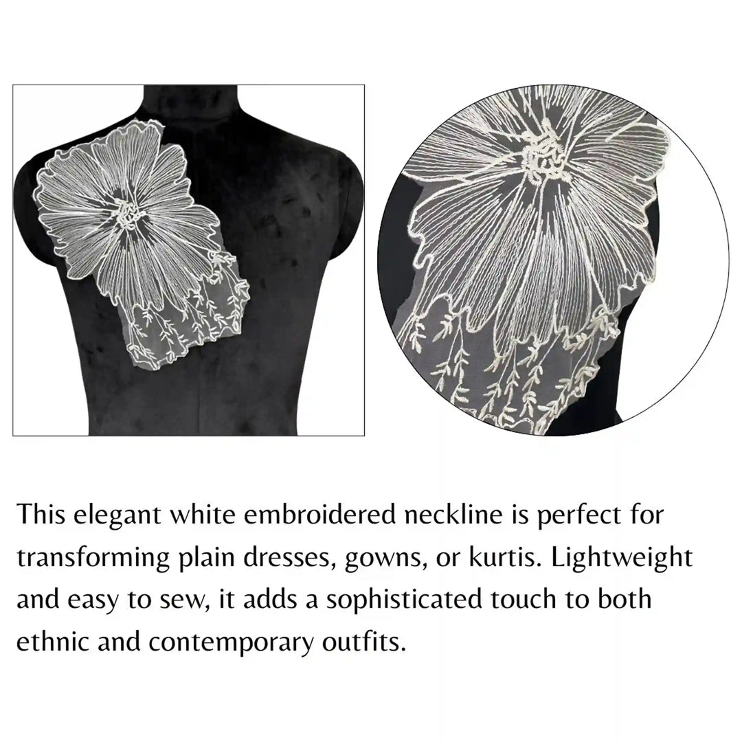 Organza Floral Style Patch