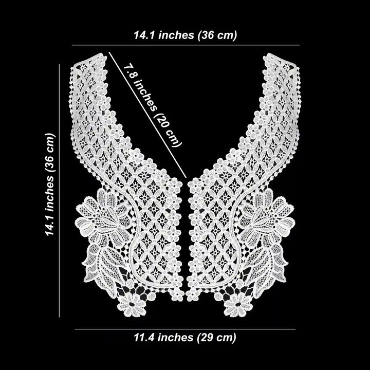 Floral Style V Necklines Patch