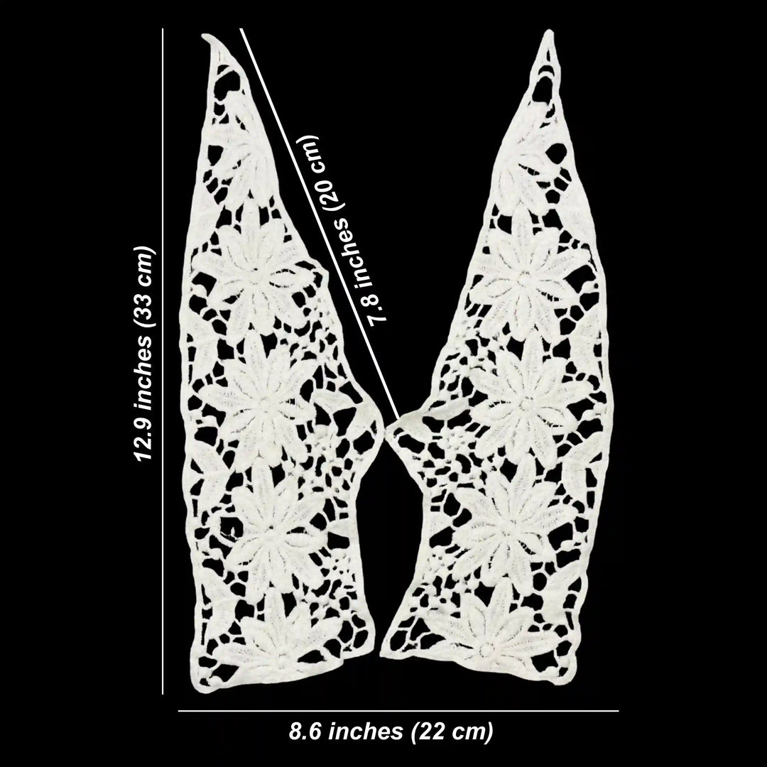 2 Pair Of V Neckline Patch