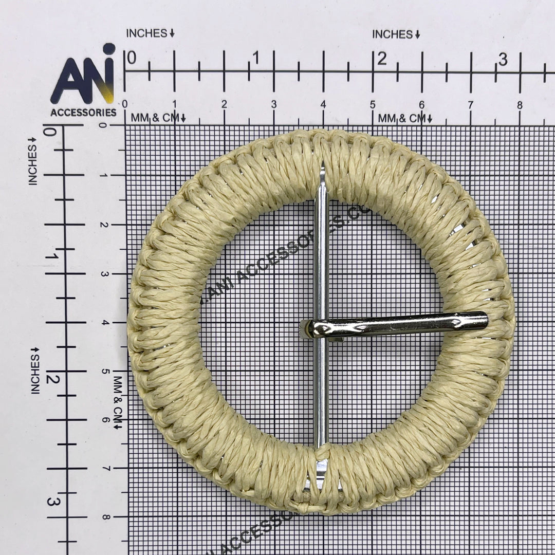 Raffia buckle