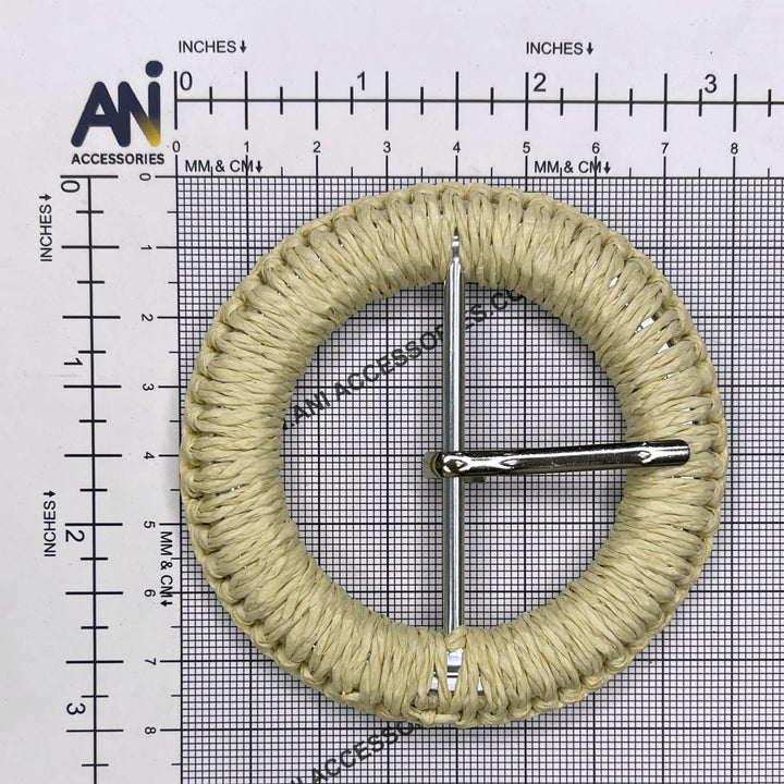 Raffia buckle