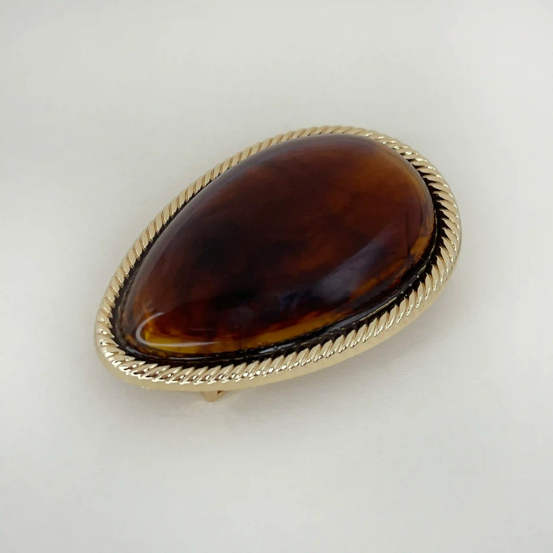 Teardrop Pear Shape Marvel Buckle