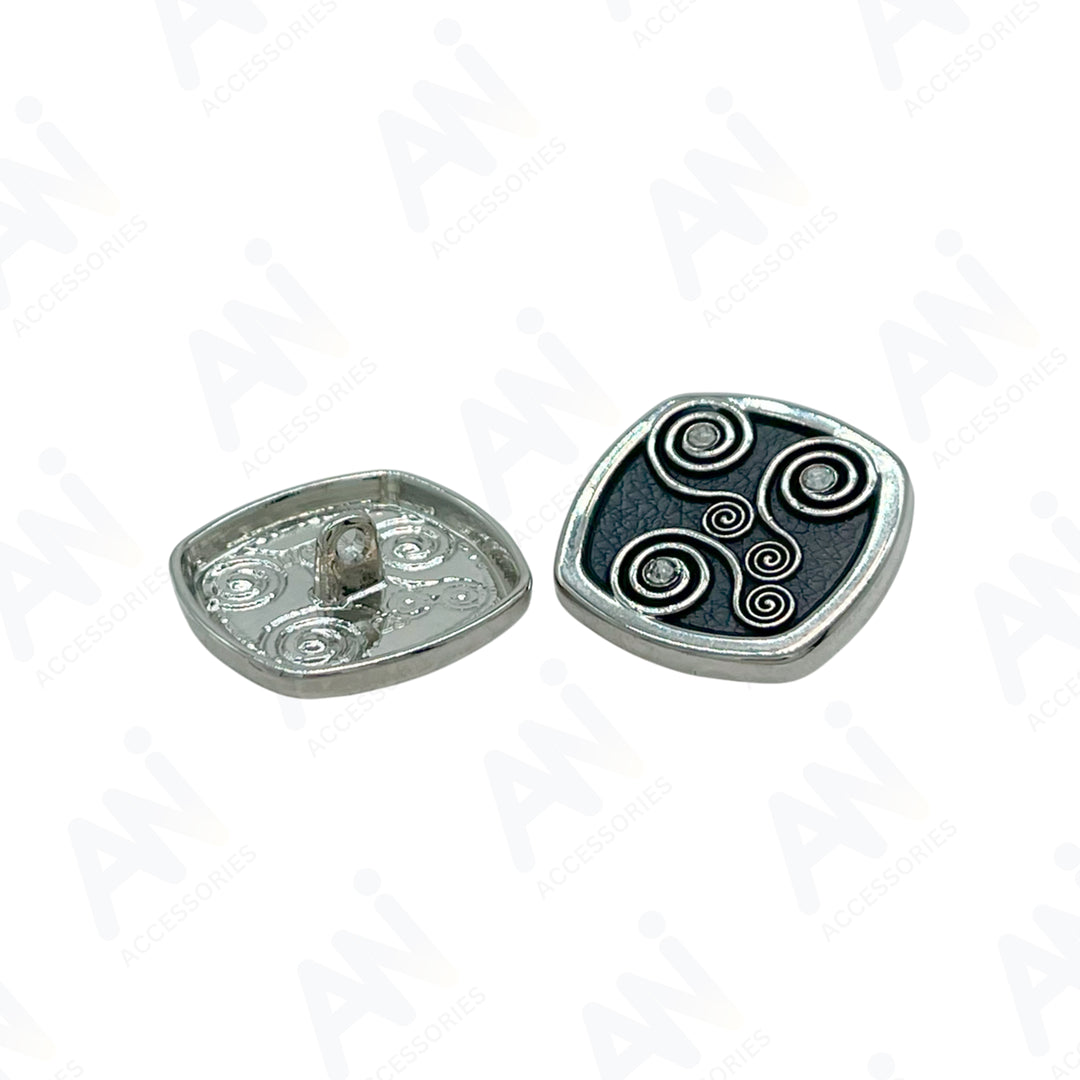 Decorative Pearl Apparel Metal Buttons