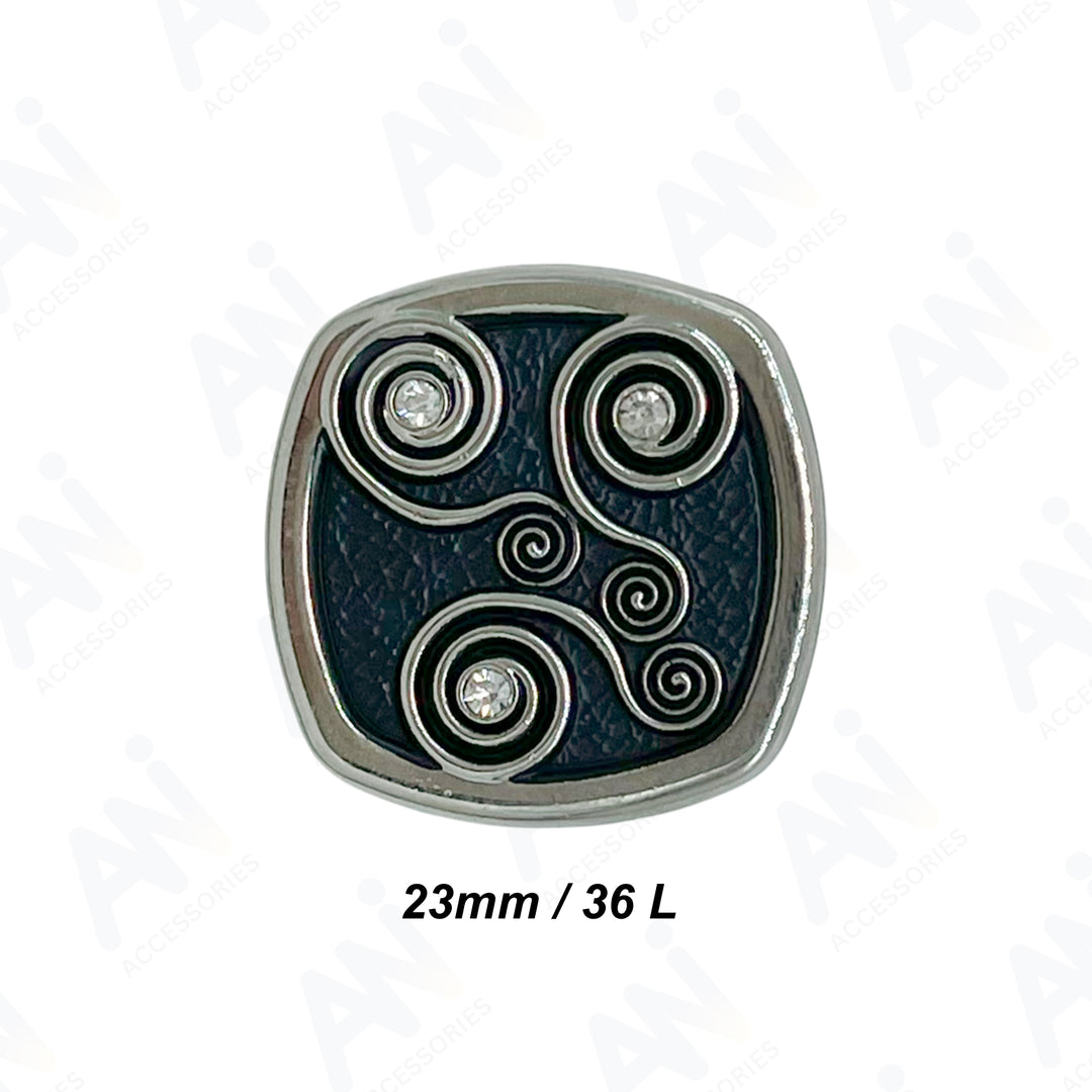 Decorative Pearl Apparel Metal Buttons