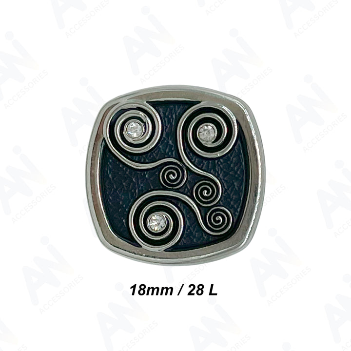 Decorative Pearl Apparel Metal Buttons