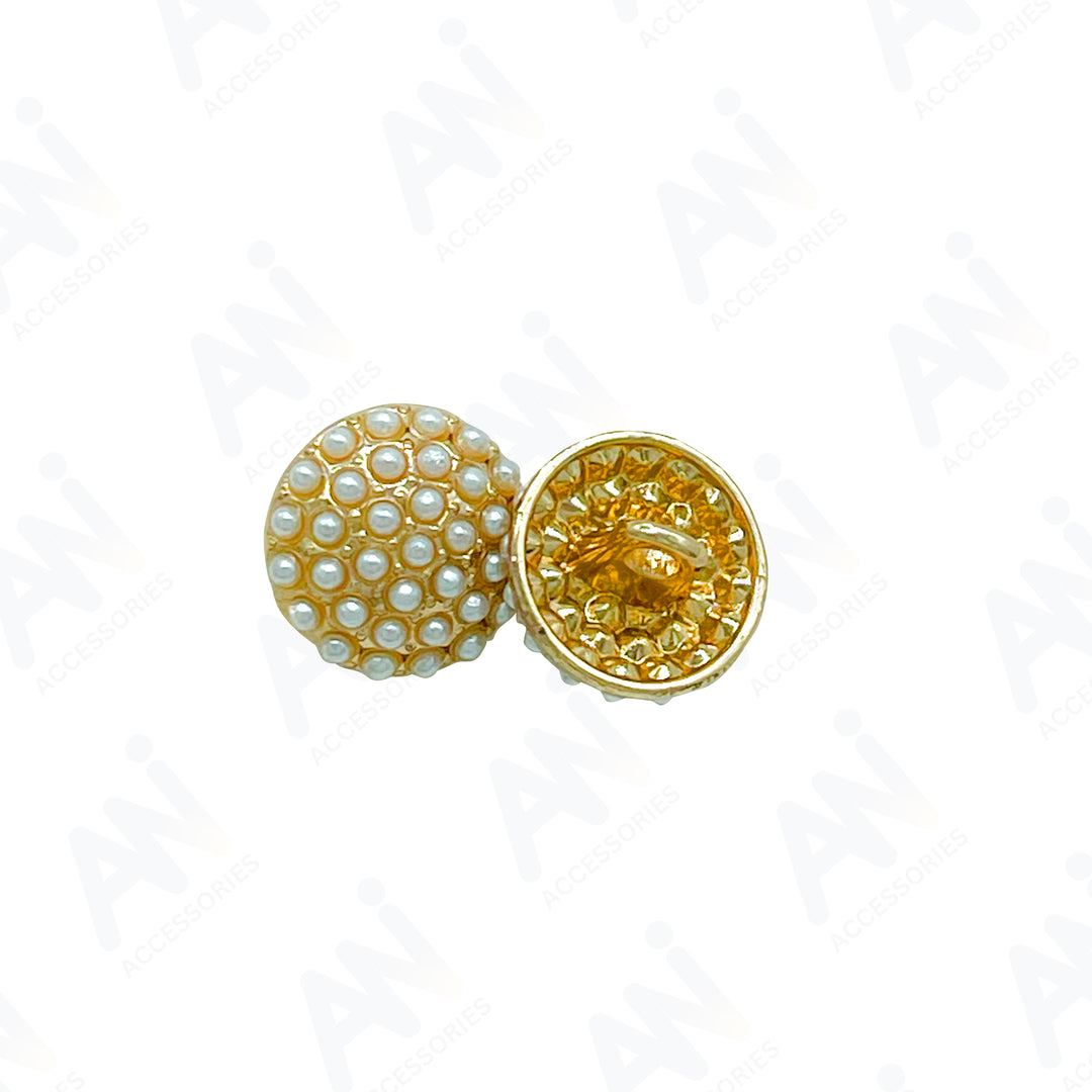 Decorative Pearl Button for Clothing and Crafting | 13mm(20L)