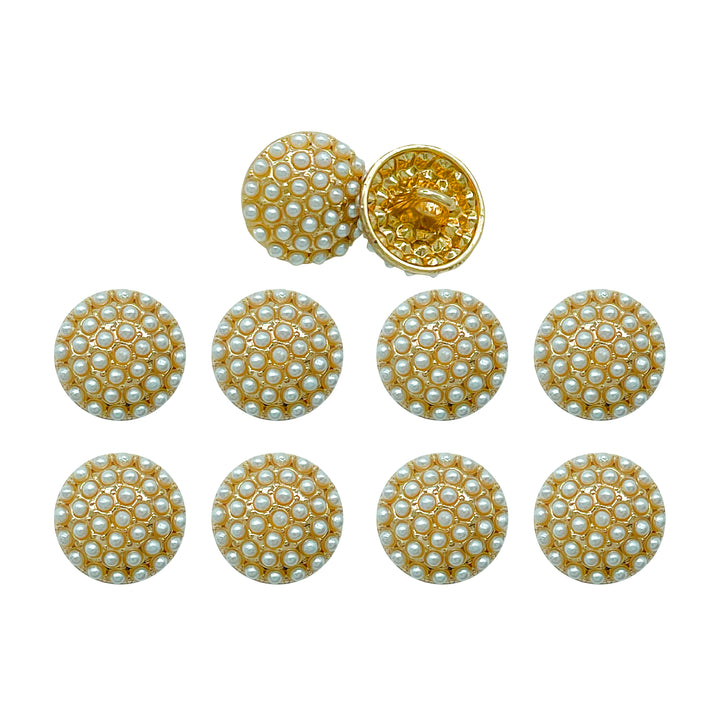 Decorative Pearl Button for Clothing and Crafting | 13mm(20L)