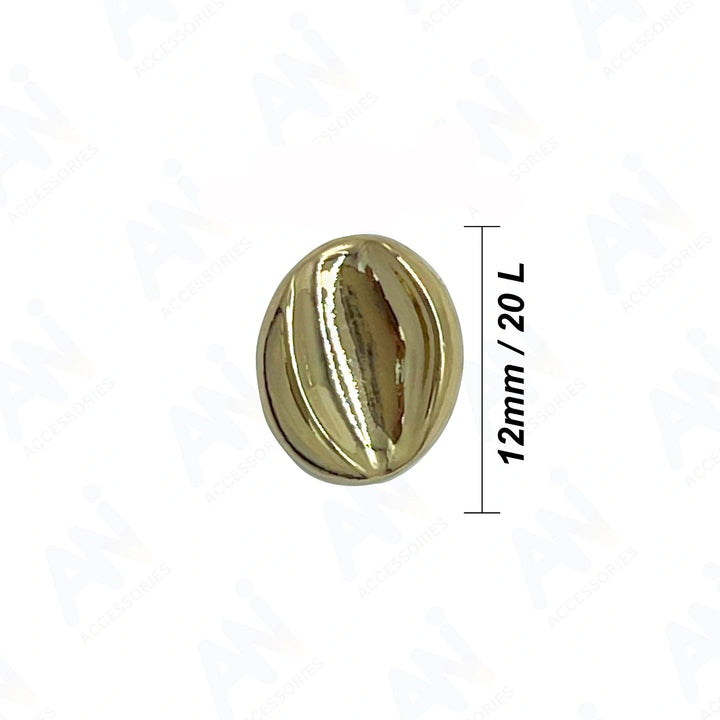 Modern Oval Button for Clothing and Crafts | 12mm(20L)