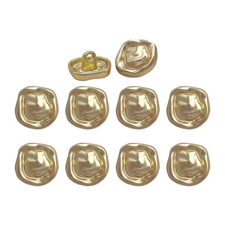 Organic Shape Metal Button