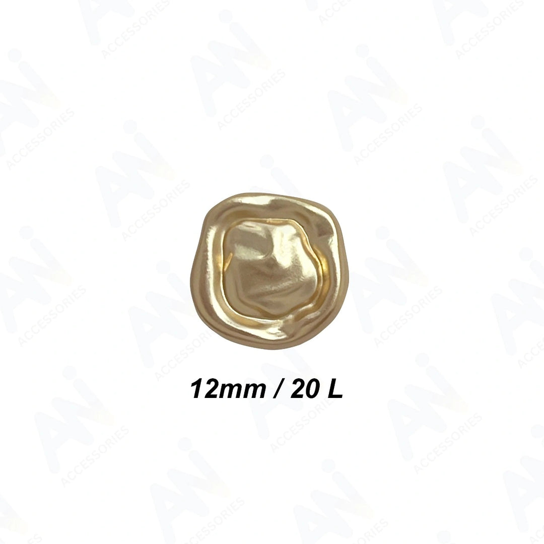 Irregular Shape Metal Button