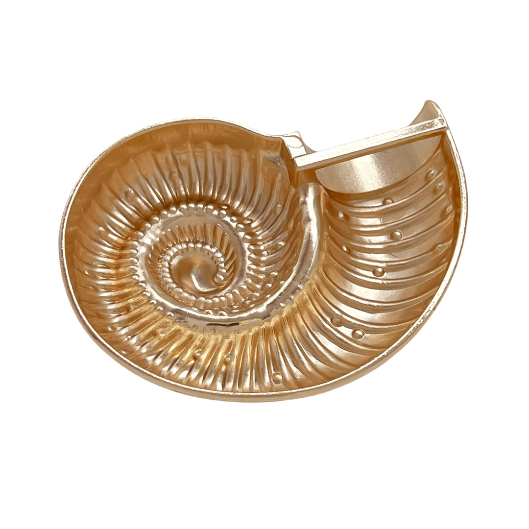 Golden Nautilus Metal Buckle