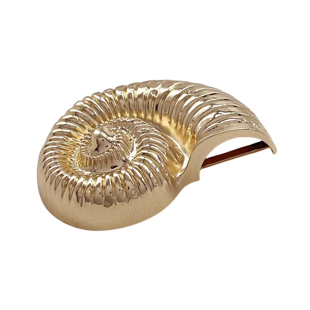 Golden Nautilus Metal Buckle