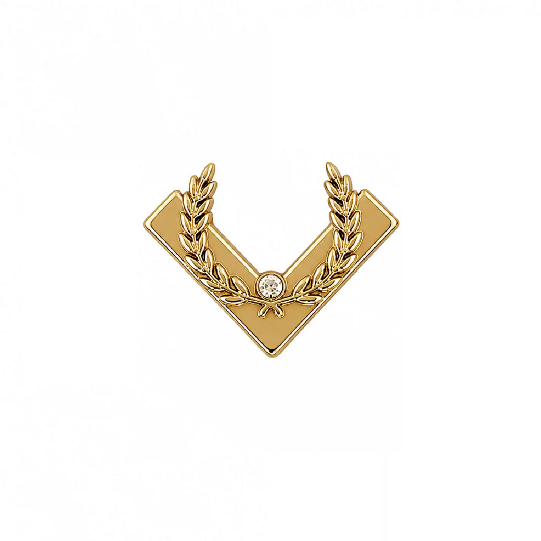 Arrowhead Rhinestone Collar Tip