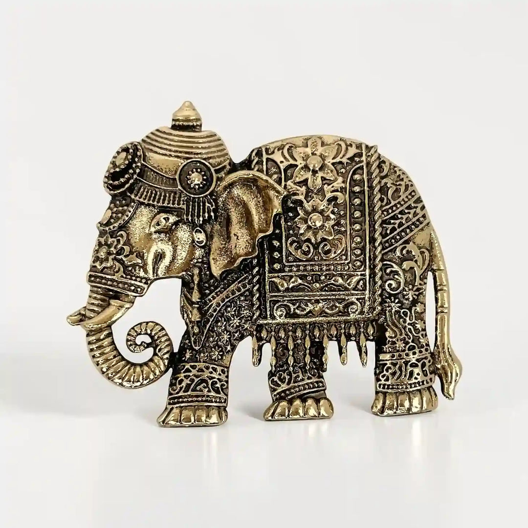 Combo Pack Elephant Brooch & Elephant Buttons