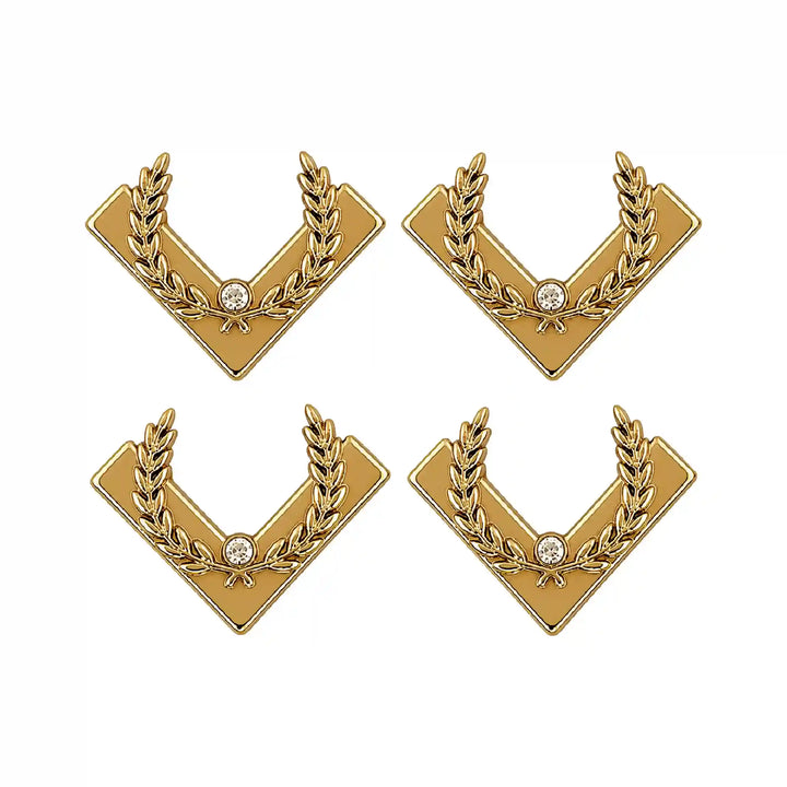 Arrowhead Rhinestone Collar Tip