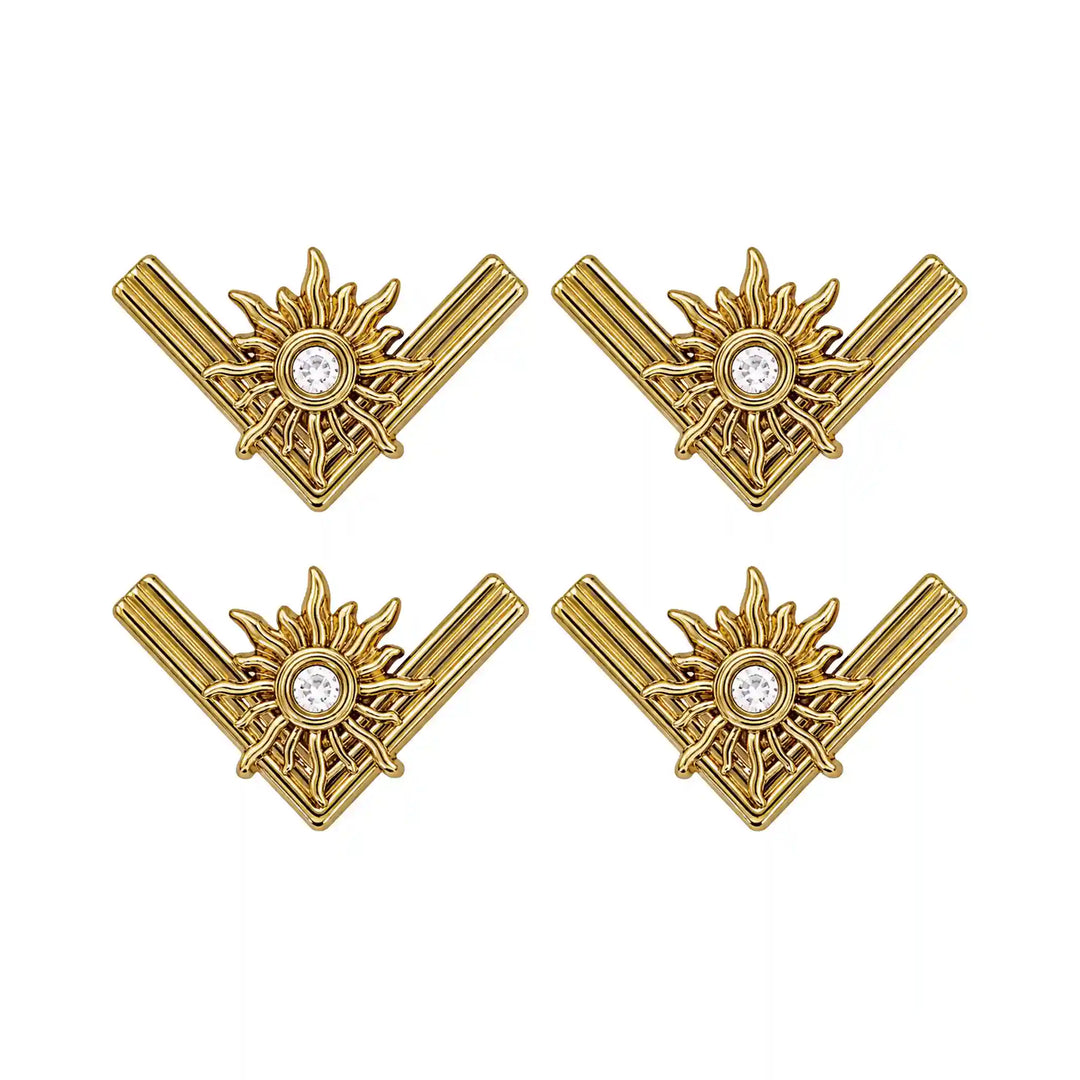 Sunburst Chevron Collar Tip