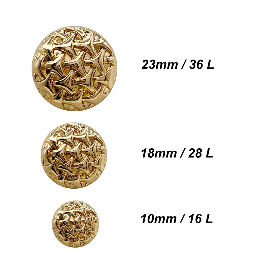 Infinity Metal Dome Buttons | 10mm, 18mm & 23mm