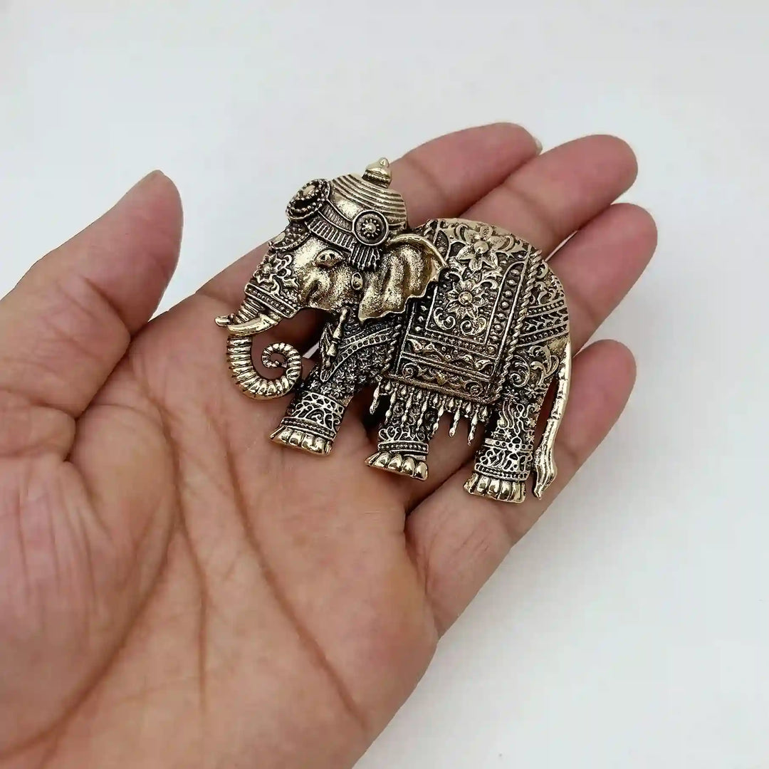 Combo Pack Elephant Brooch & Elephant Buttons