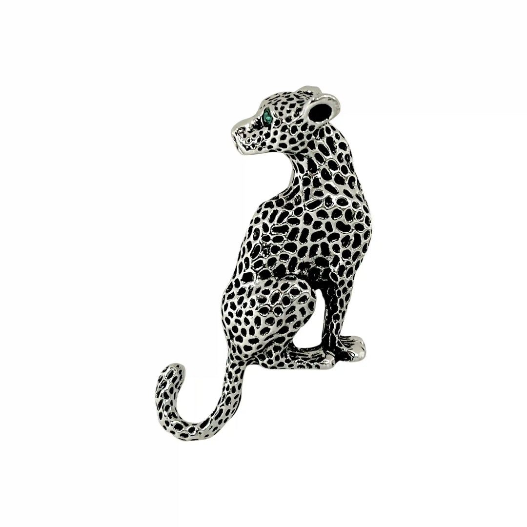 Spotted Leopard Statement Brooch