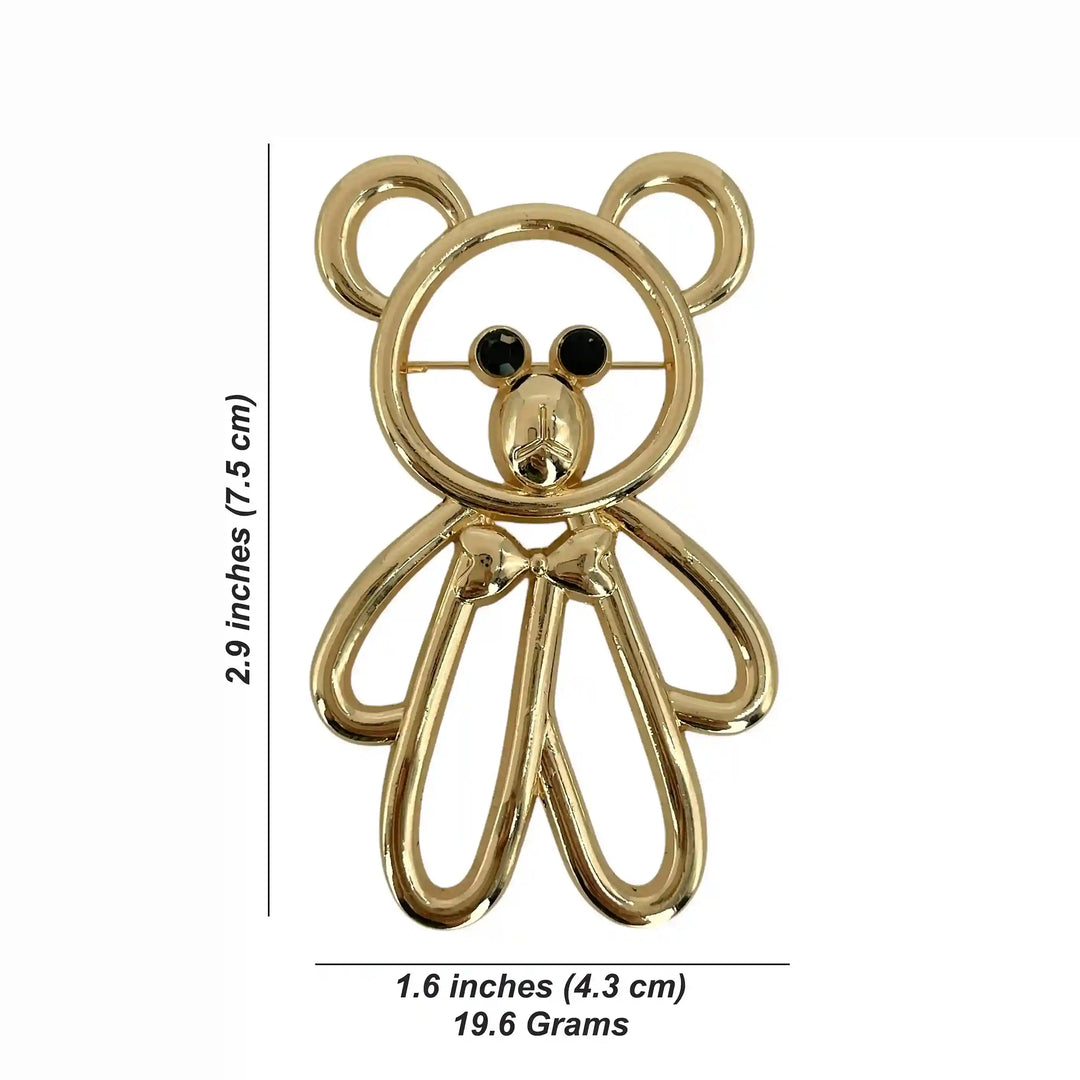 Teddy Bear Pin Brooch