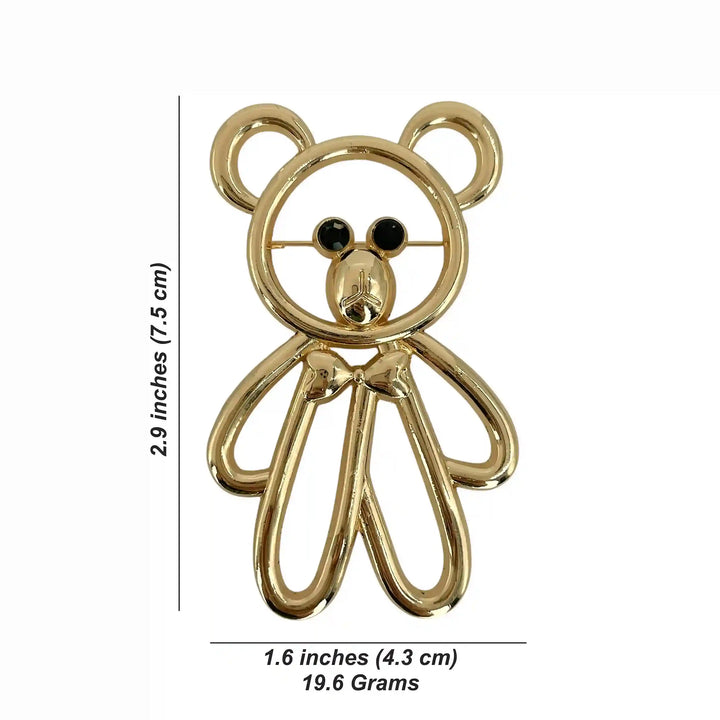 Teddy Bear Pin Brooch